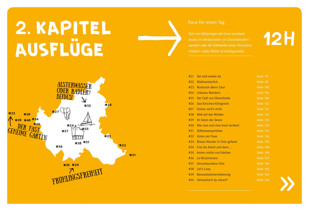 52 kleine & große Eskapaden in und um Hamburg