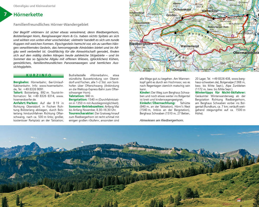 Seilbahn-Wanderungen Allgäu