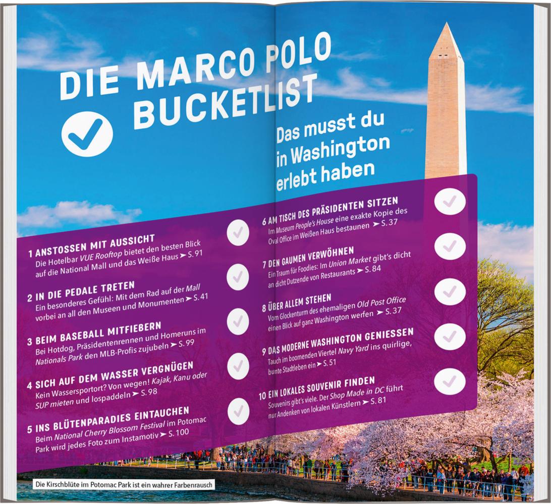 MARCO POLO Reiseführer Washington, D.C.