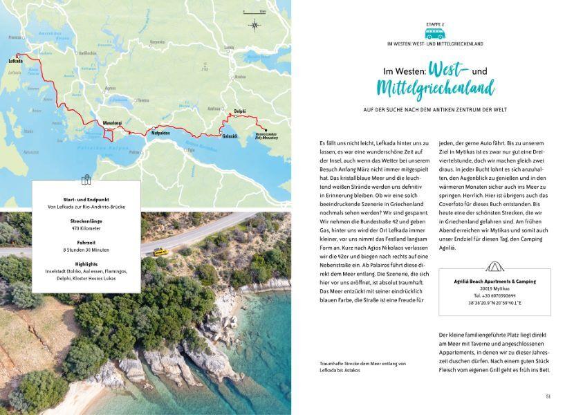 On the Road  Mit dem Campervan durch Griechenland