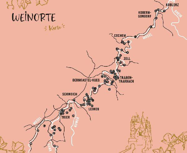 Weinorte an der Mosel