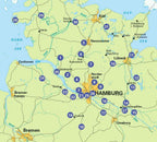 Hamburg und Umland RadLandLust, 26 Lieblings-Radtouren, E-Bike-geeignet, mit Wohnmobilstellplätzen, GPS-Tracks-Download