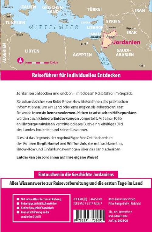 Reise Know-How Reiseführer Jordanien