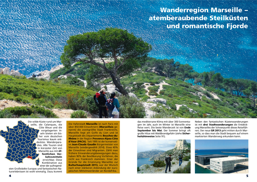 Marseille, Calanques, Côte Bleue