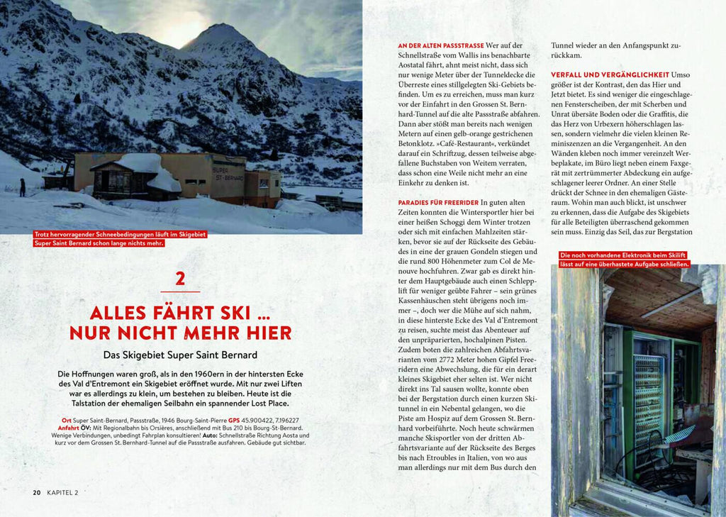 Lost & Dark Places Schweizer Alpen