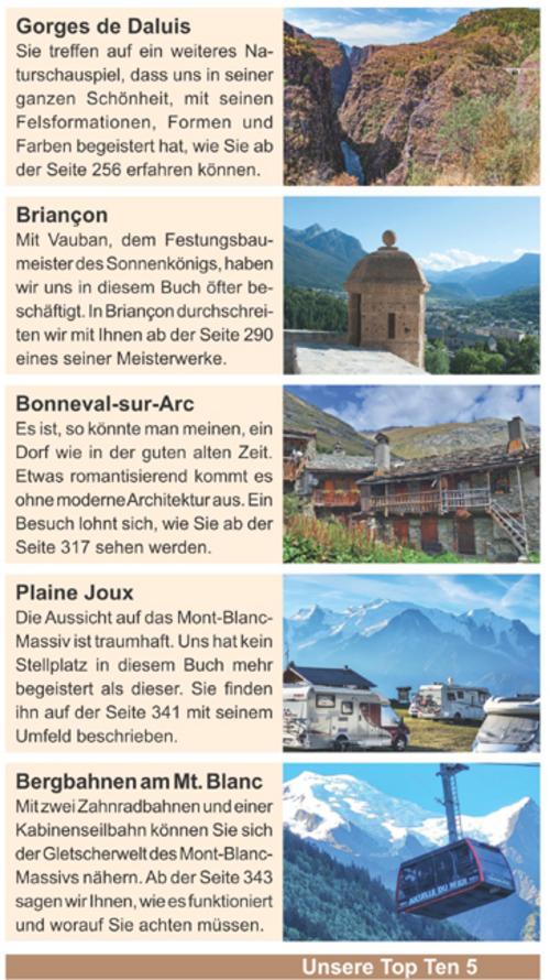 Entdeckertouren mit dem Wohnmobil Französische Alpen