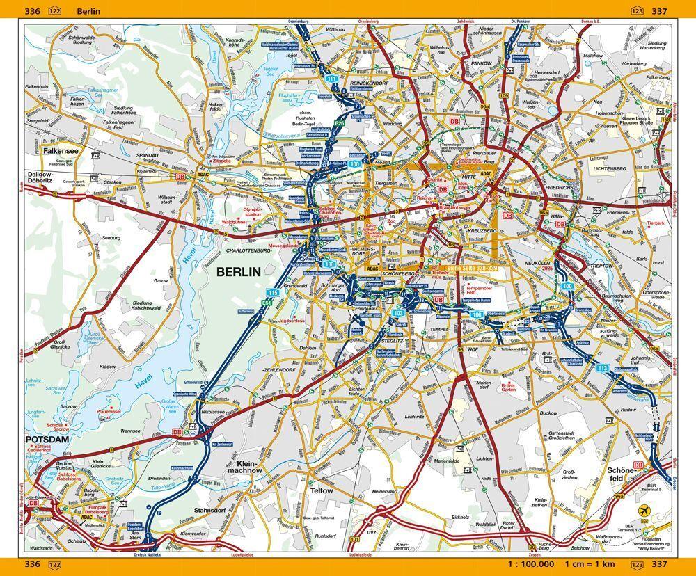 ADAC Der Große Autoatlas 2026/2027 Deutschland und seine Nachbarregionen 1:300.000