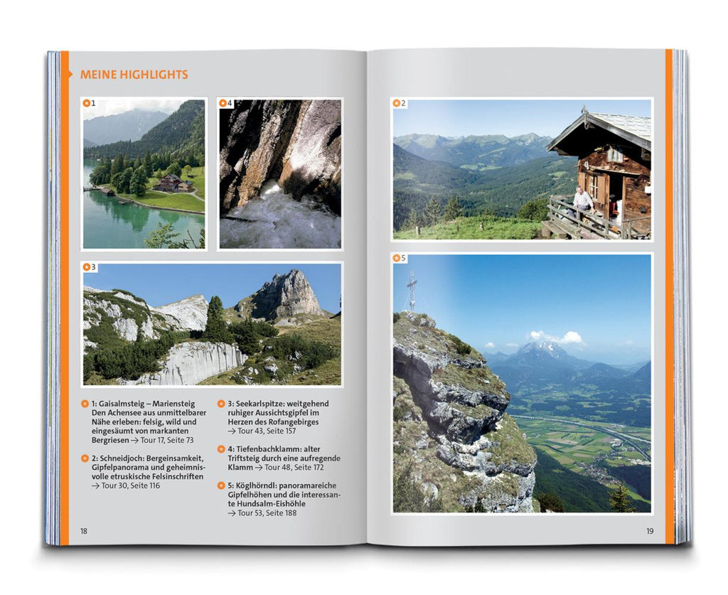 KOMPASS Wanderführer Achensee, Karwendel, Brandenberger Alpen, Rofan, 55 Touren mit Extra-Tourenkarte