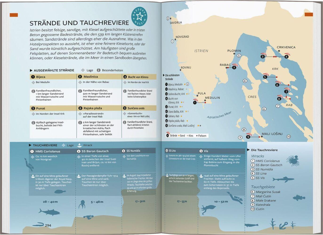 Baedeker Reiseführer Istrien, Kvarner-Bucht