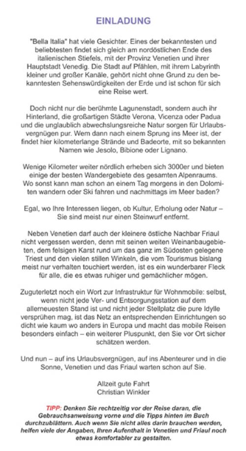 Entdeckertouren mit dem Wohnmobil Venetien und Friaul