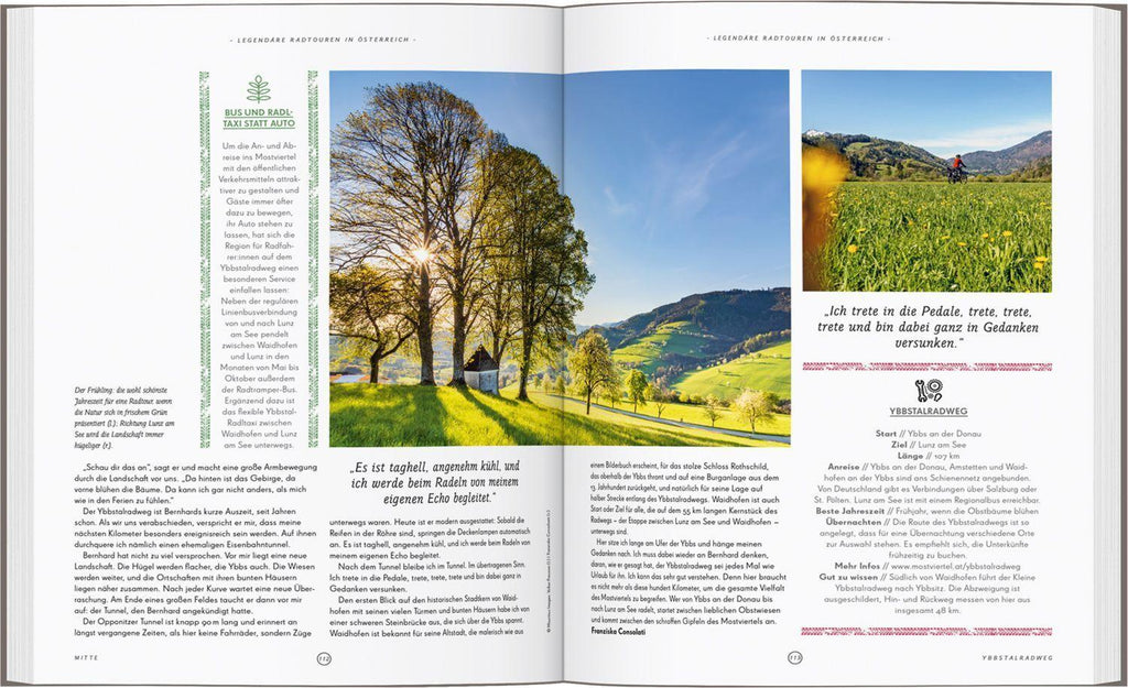 LONELY PLANET Bildband Legendäre Radtouren in Österreich