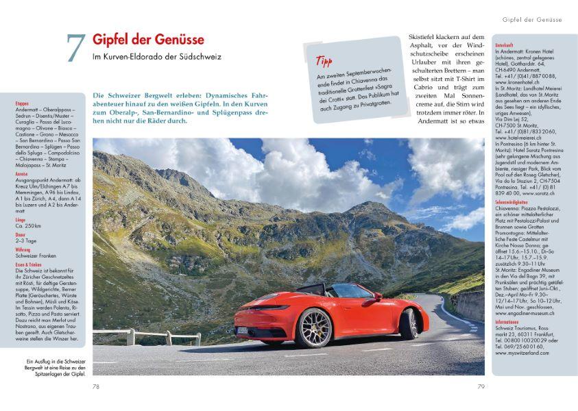 Cabrio-Routen durch die Alpen