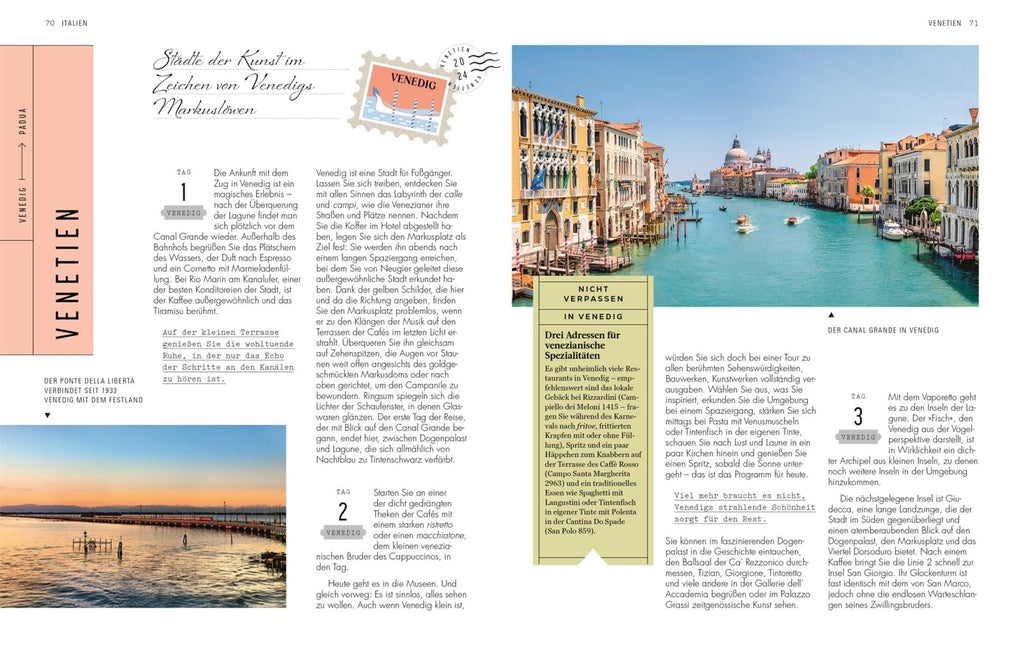 Urlaub mit dem Zug: Italien