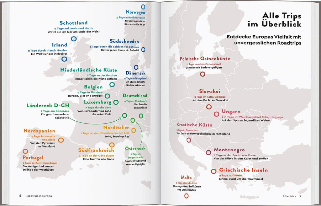MARCO POLO Bildband Roadtrips in Europa