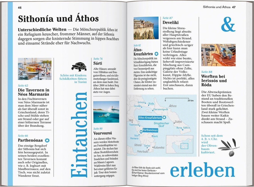 DUMONT Reise-Taschenbuch Reiseführer Chalkidikí & Thessaloníki