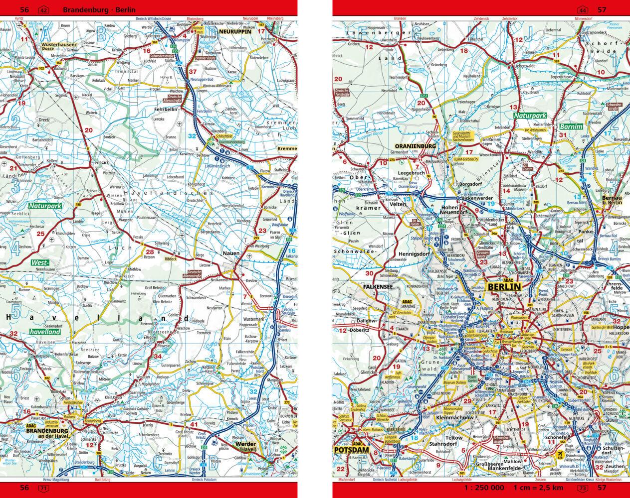ADAC Kompaktatlas 2027/2028 Deutschland 1:250.000