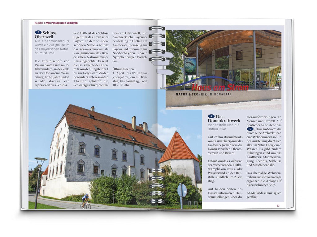 KOMPASS Radreiseführer Donauradweg Österreich