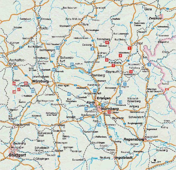 Wandergeheimtipps Franken