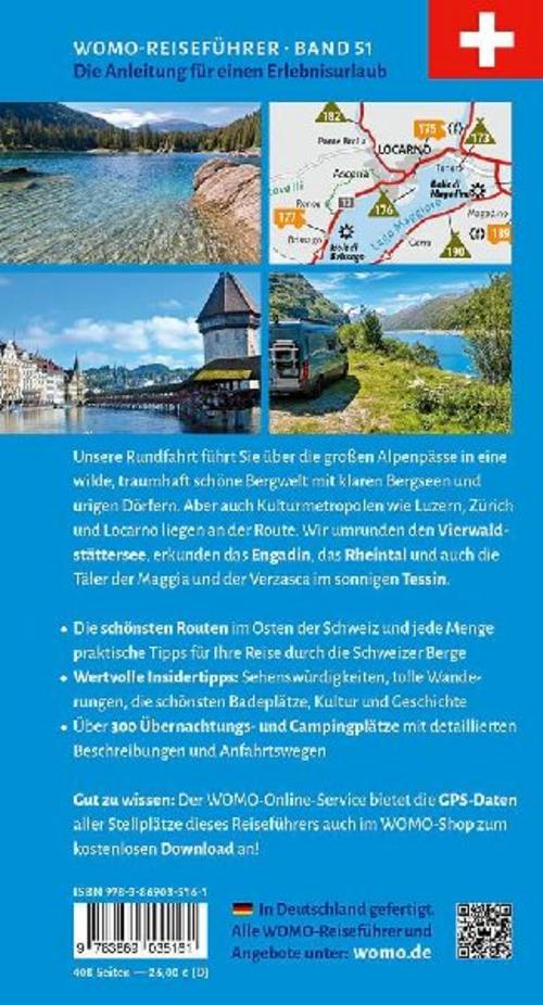 Entdeckertouren mit dem Wohnmobil Schweiz Der Osten