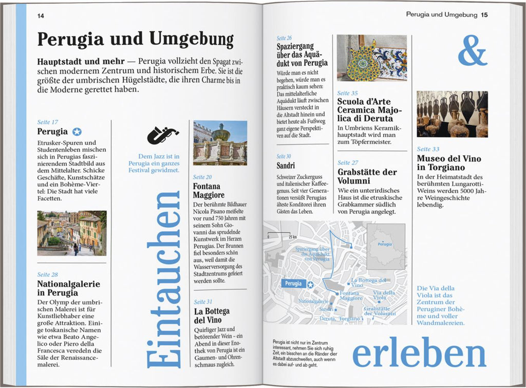 DUMONT Reise-Taschenbuch Reiseführer Umbrien