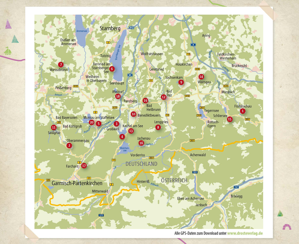 Bayerische Voralpen. Wandern für die Seele