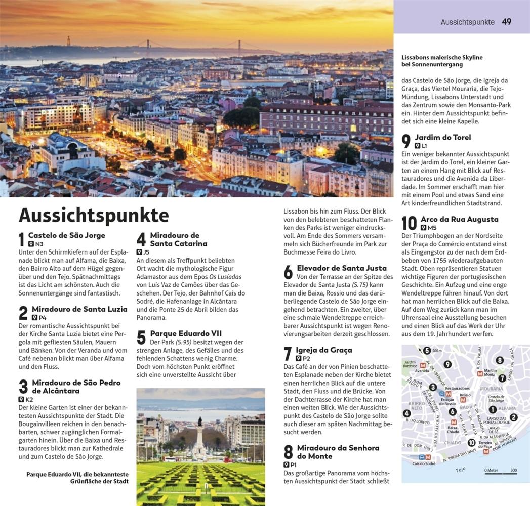 TOP10 Reiseführer Lissabon