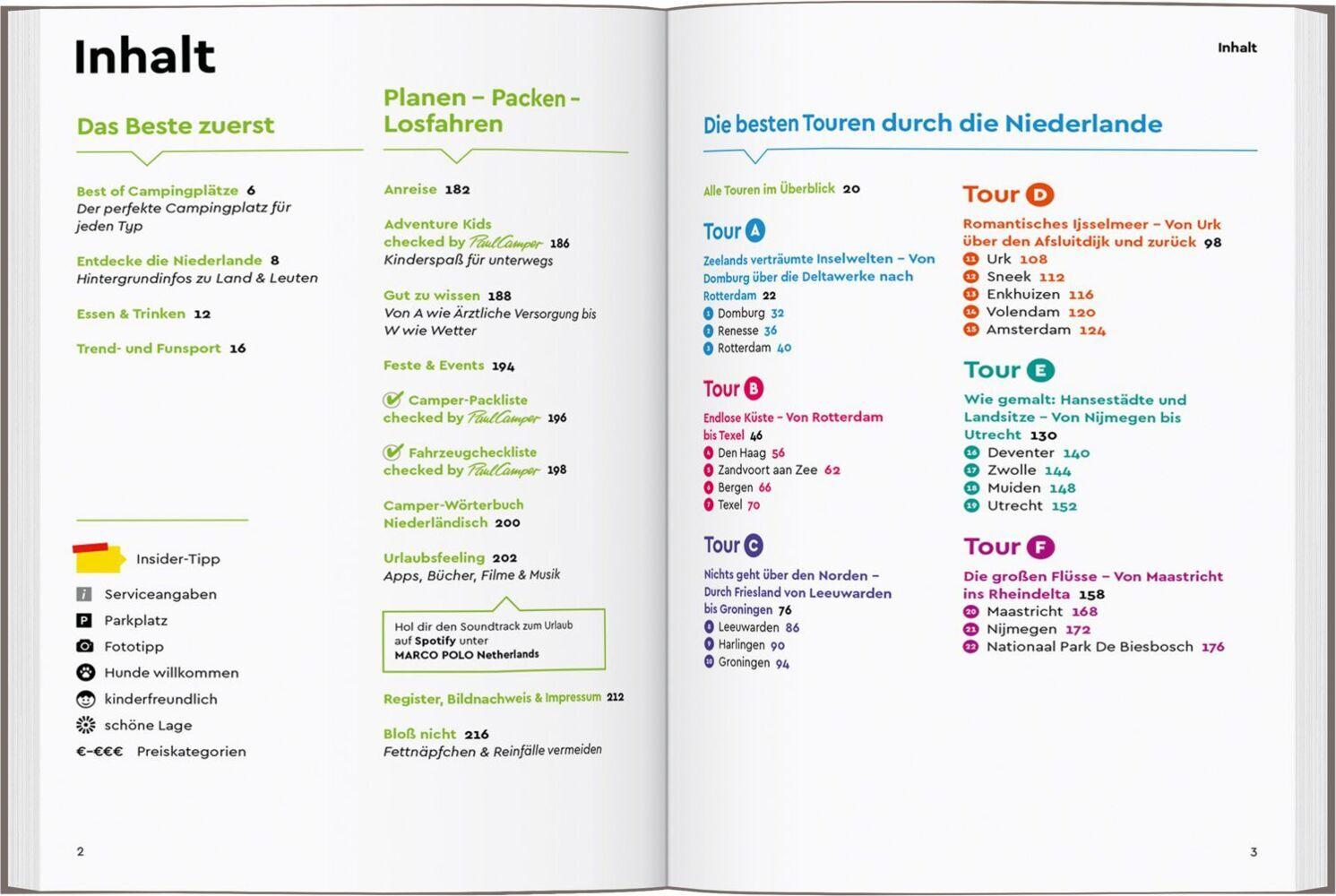 MARCO POLO Camper Guide Niederlande