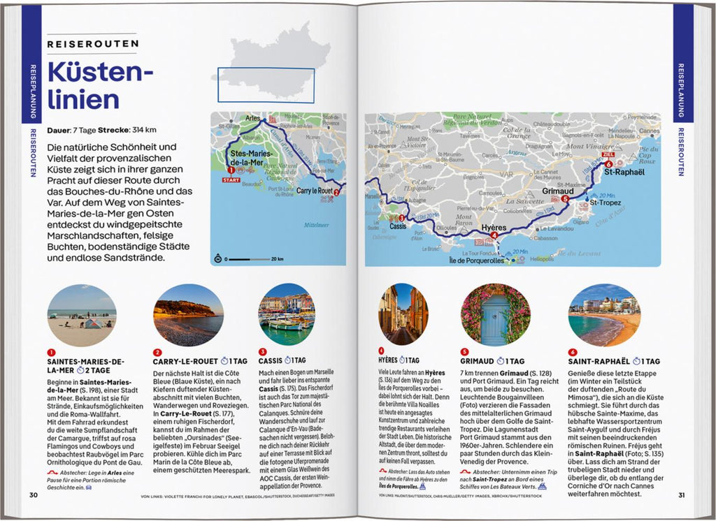 LONELY PLANET Reiseführer Provence & Côte d'Azur