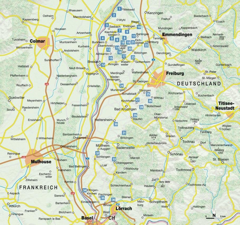 Wandergenuss Kaiserstuhl und Markgräflerland