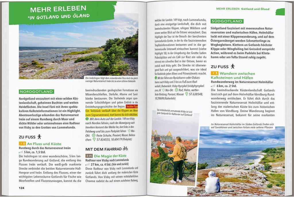 MARCO POLO OUTDOOR GUIDE Reiseführer Südschweden, Stockholm