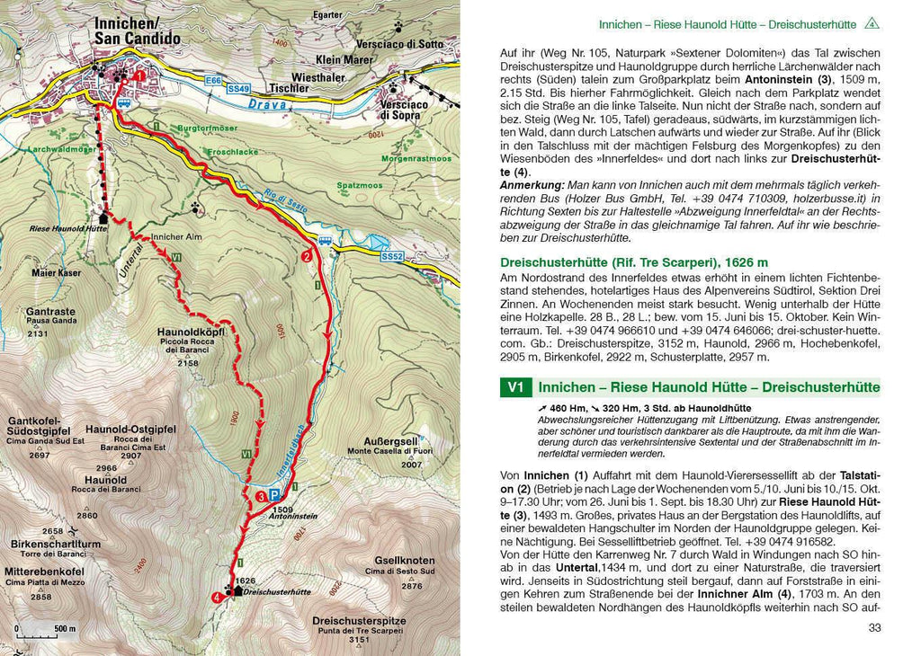 ROTHER Wanderführer Dolomiten Höhenwege 4-7