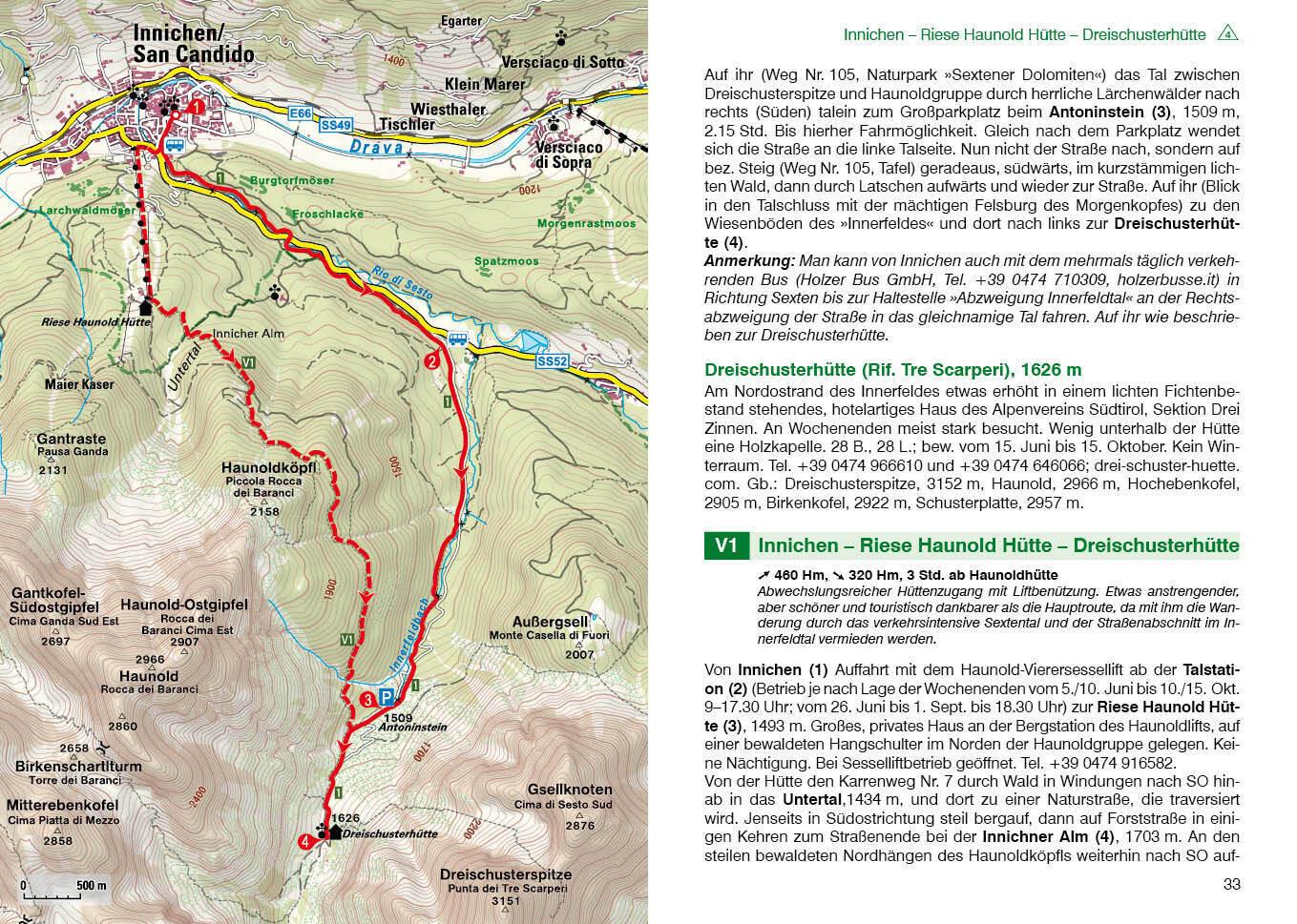 ROTHER Wanderführer Dolomiten Höhenwege 4-7