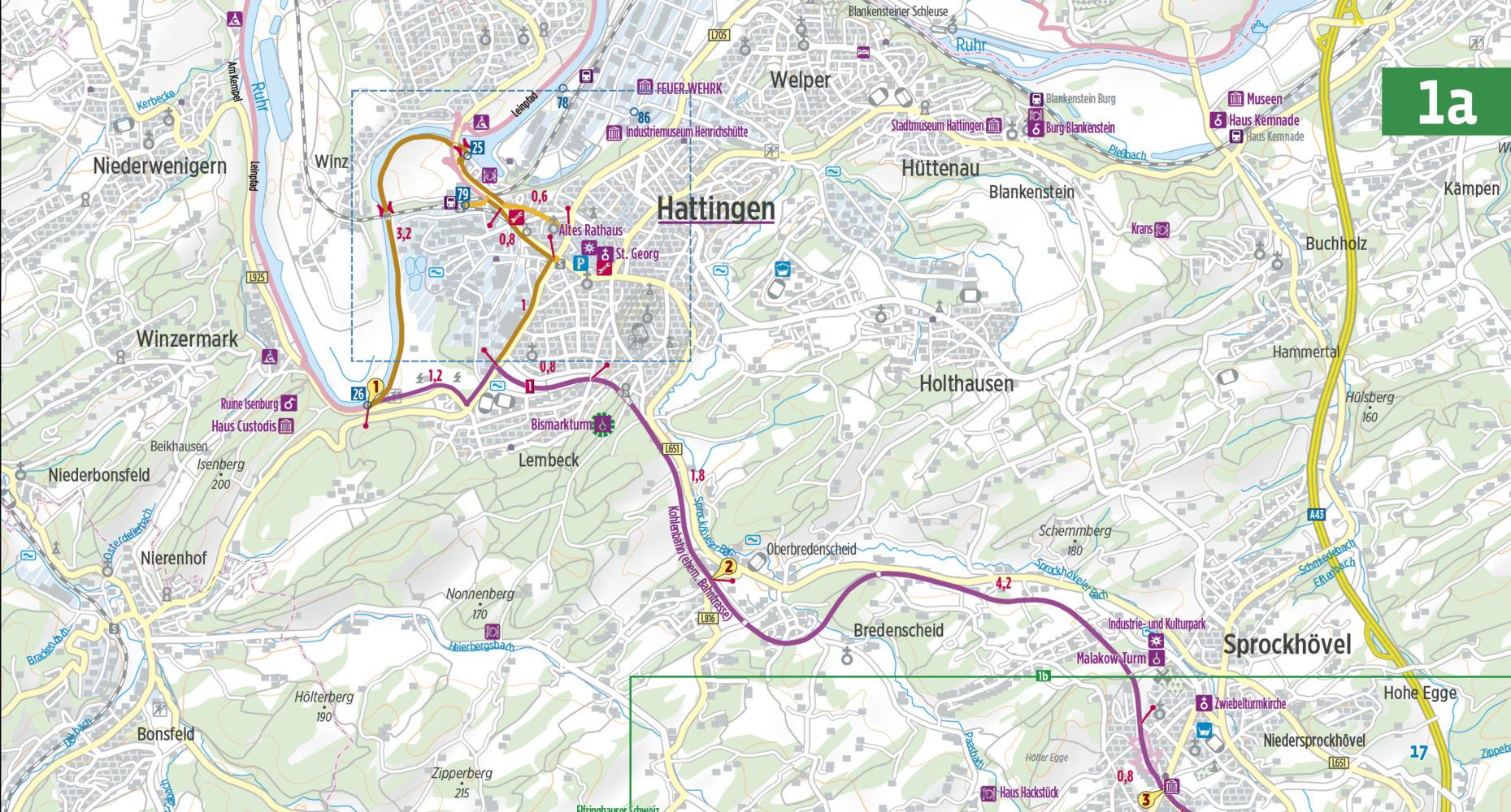 Bahntrassen- und Fluss-Radwege Bergisches Land