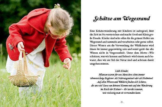 Das kleine Buch: Kräuterwanderung mit Kindern
