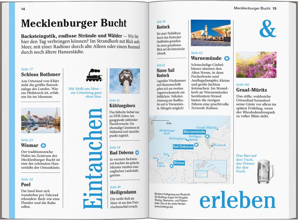 DUMONT Reise-Taschenbuch Reiseführer Ostseeküste Mecklenburg-Vorpommern