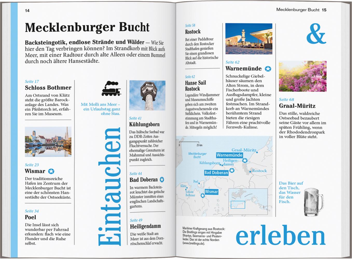 DUMONT Reise-Taschenbuch Reiseführer Ostseeküste Mecklenburg-Vorpommern