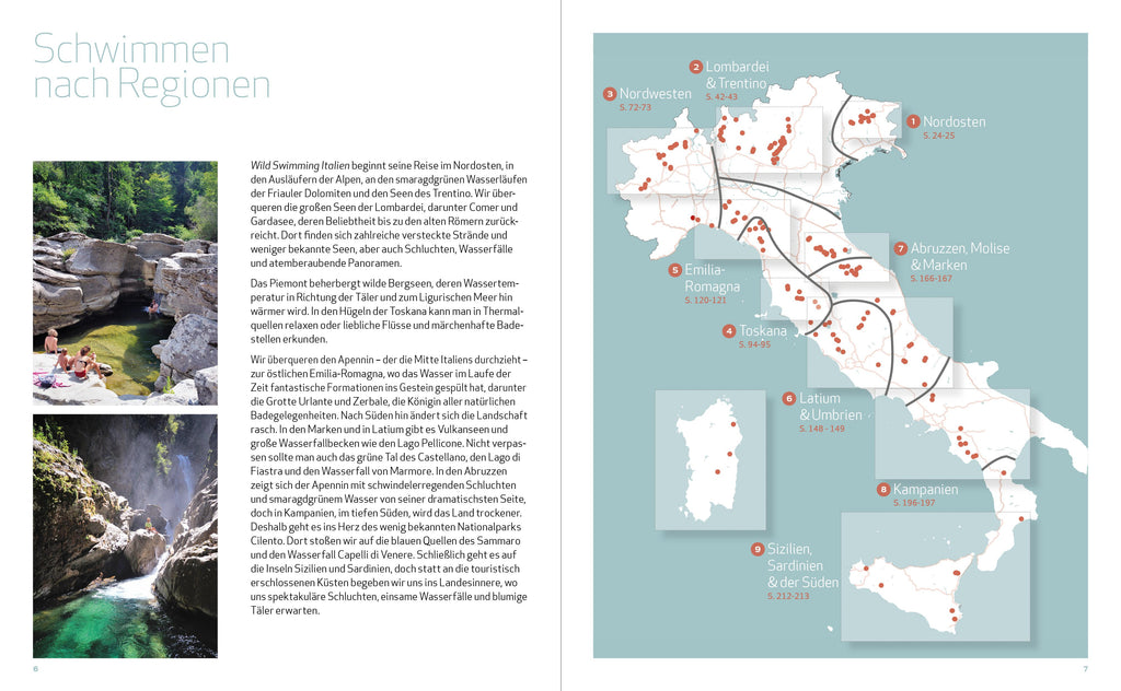 Wild Swimming Italien