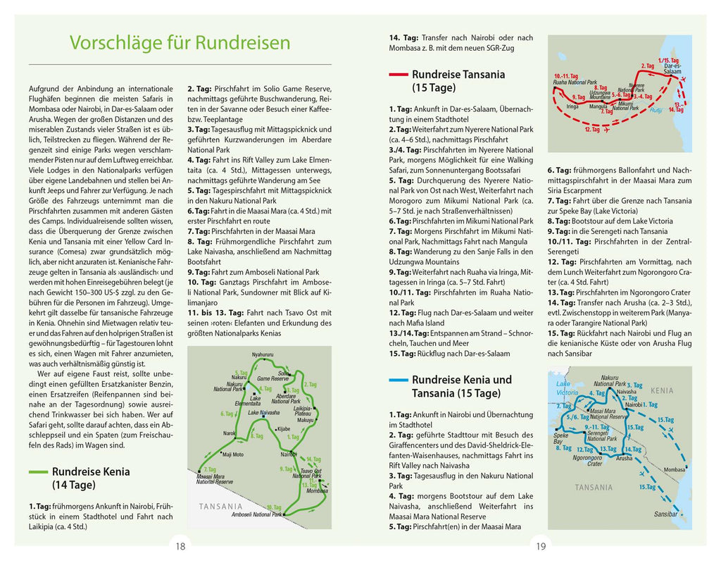 DUMONT Reise-Handbuch Reiseführer Kenia, Tansania
