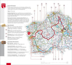 Hallwag Reiseführer Grand Tour of Switzerland Touring Guide, deutsche Ausgabe