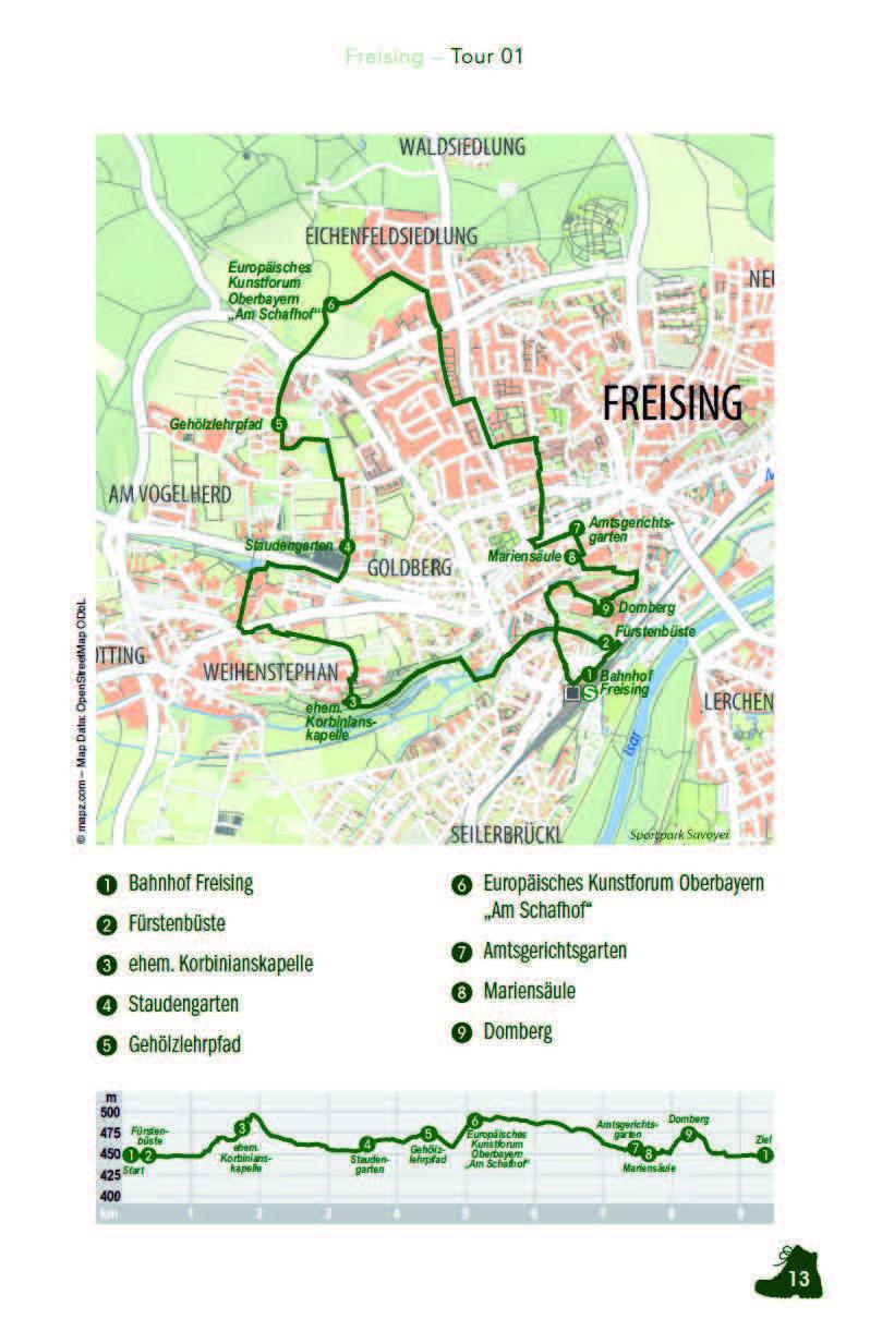 Wandern in und um Freising, Erding & Moosburg/Isar