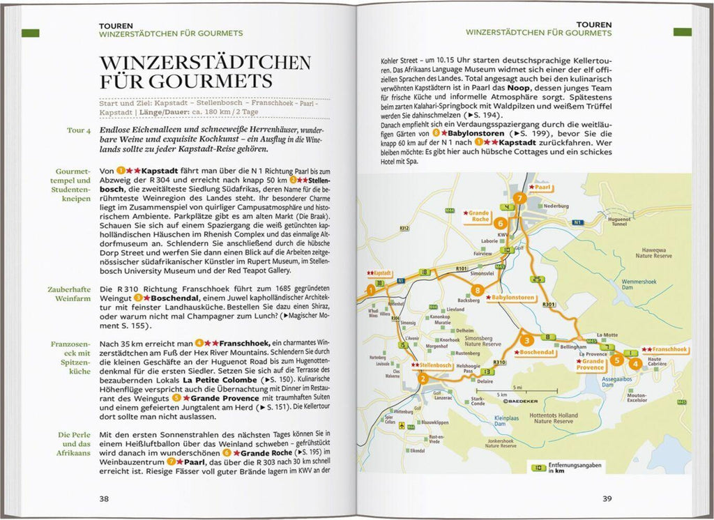 Baedeker Reiseführer Kapstadt, Garden Route