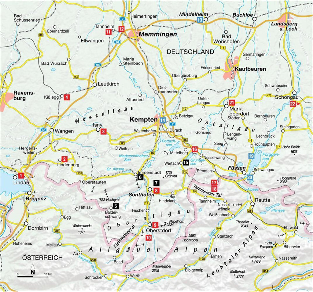 E-Bike Touren  Allgäu