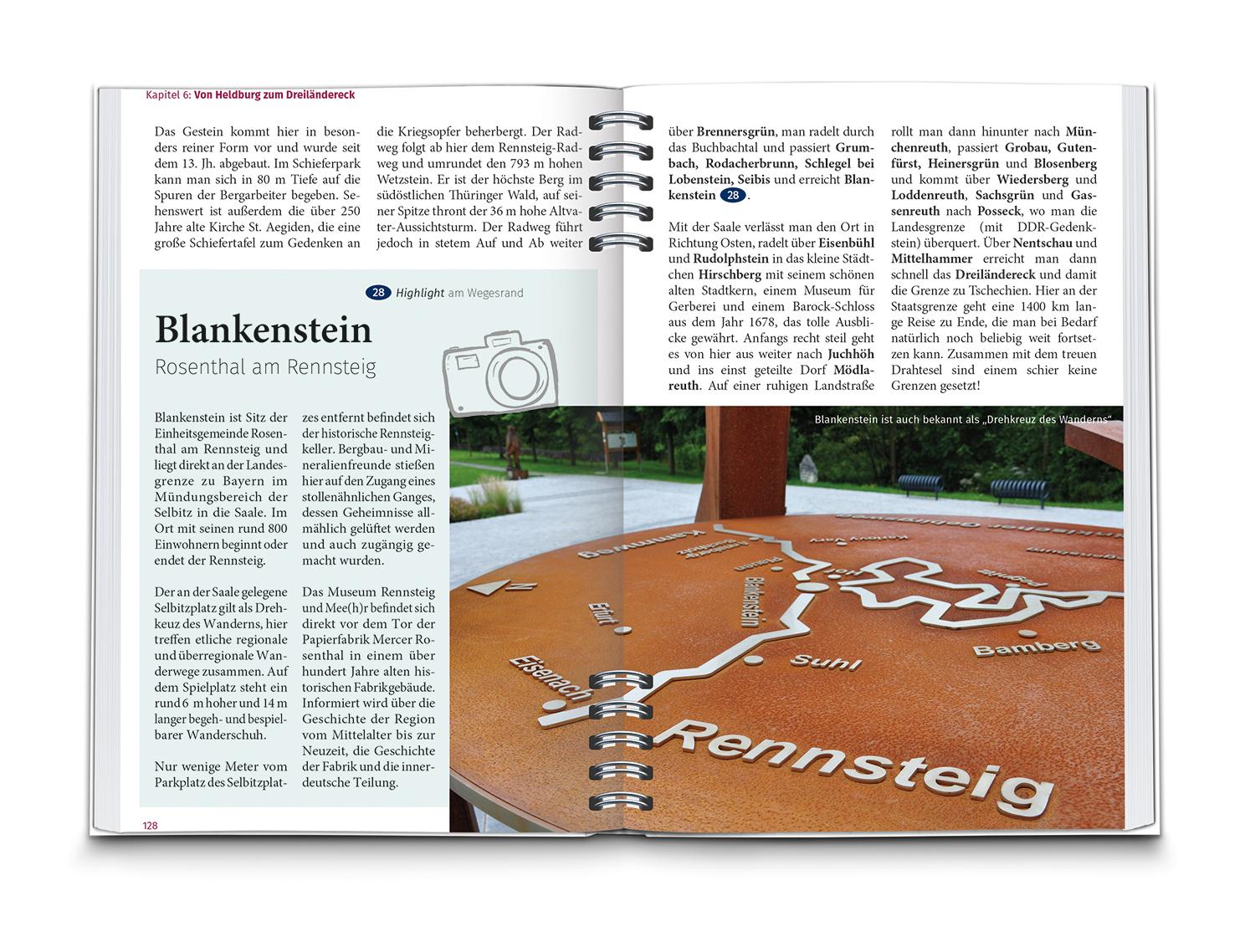 KOMPASS Radreiseführer Europa-Radweg Eiserner Vorhang / Deutsch-Deutscher Radweg