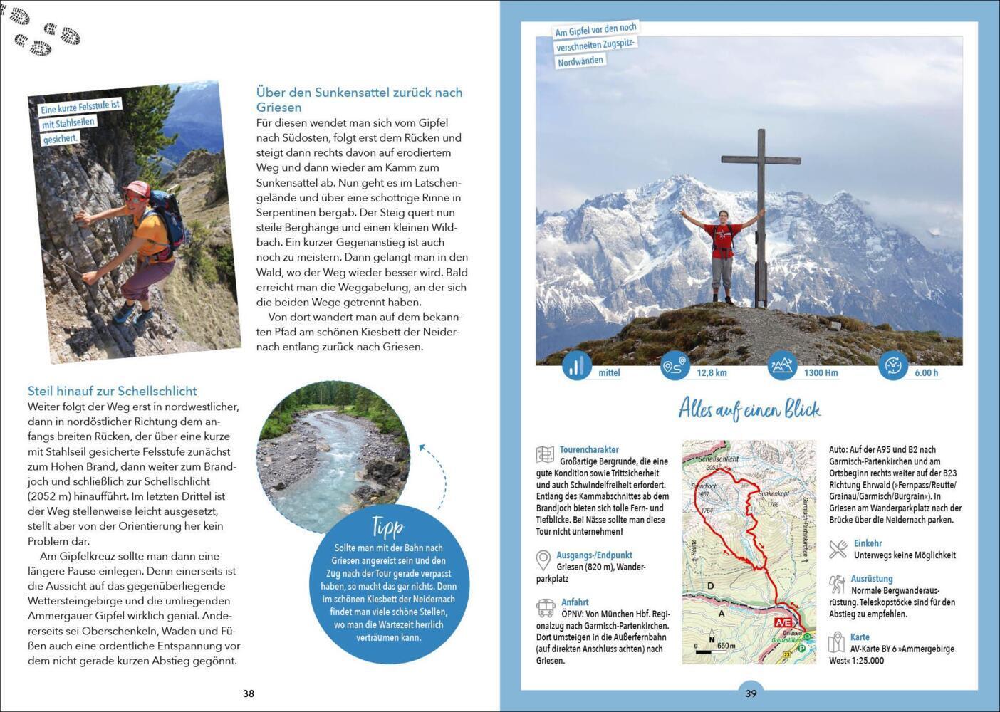 Wanderungen für jede Jahreszeit Ammergauer Alpen
