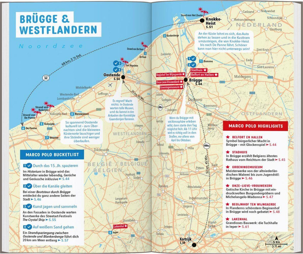 MARCO POLO Reiseführer Flandern, Antwerpen, Brügge, Gent