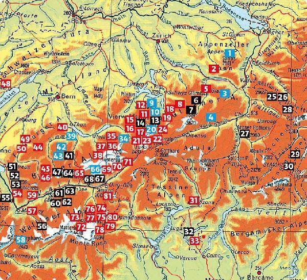 Klettersteige Schweiz
