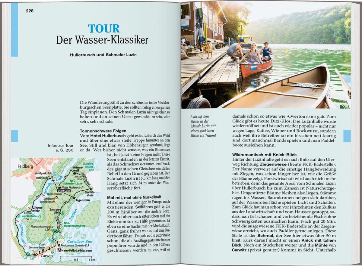 DUMONT Reise-Taschenbuch Reiseführer Mecklenburgische Seenplatte