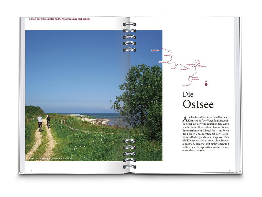 KOMPASS Radreiseführer Ostseeküstenradweg Schleswig Holstein