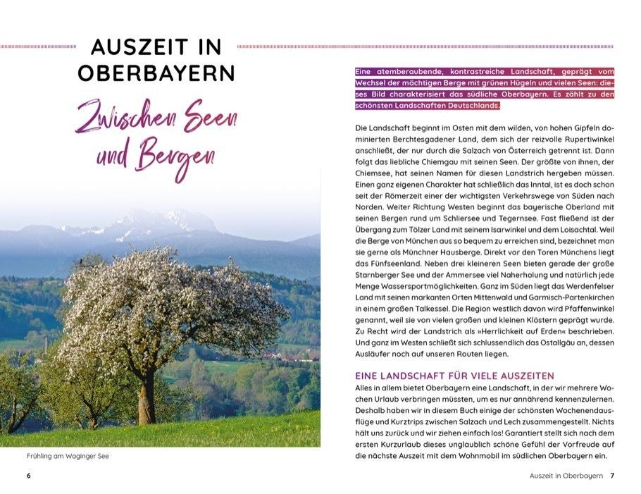 Wochenend und Wohnmobil - Kleine Auszeiten in Oberbayern