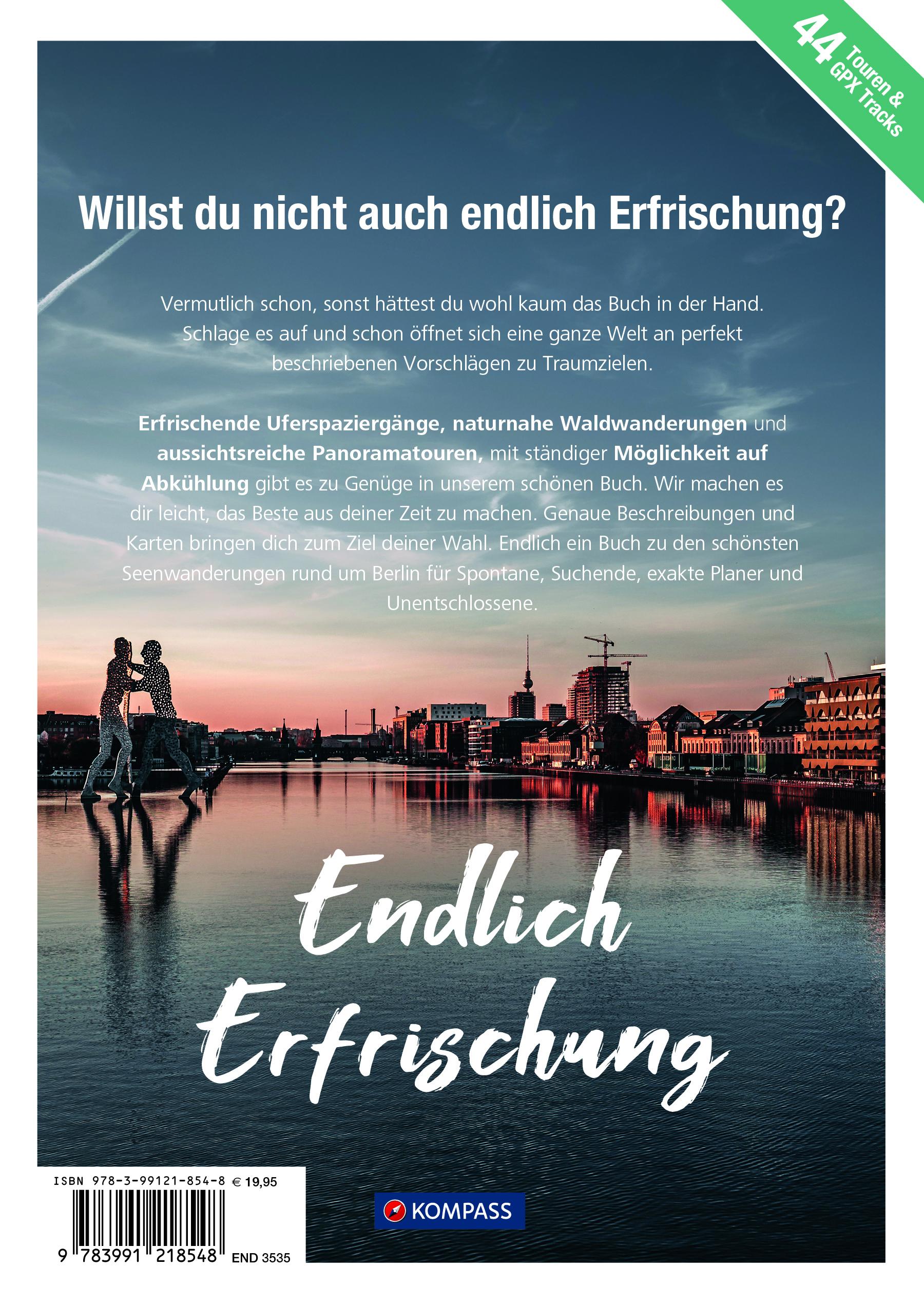 KOMPASS Endlich Erfrischung - Seen rund um Berlin
